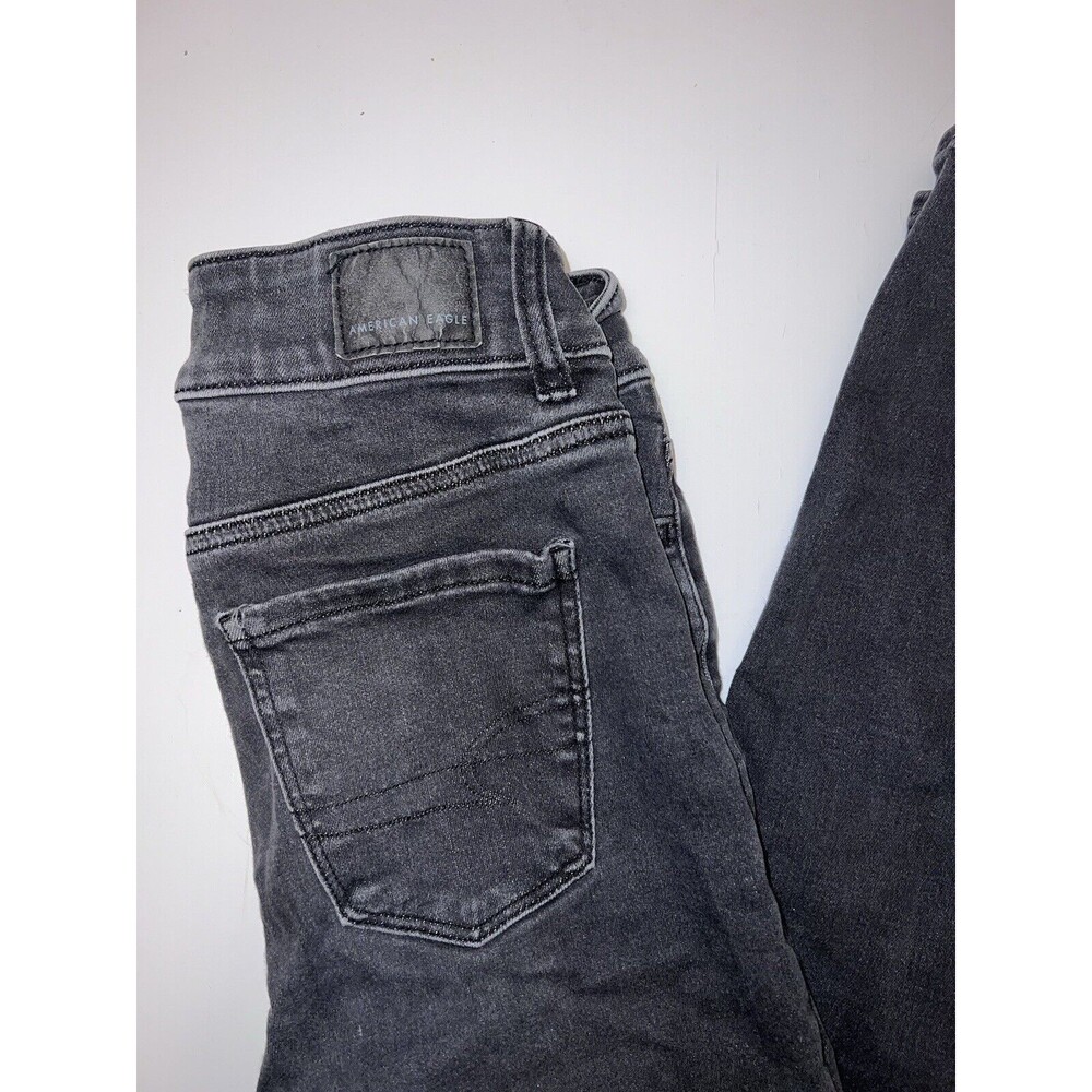 American Eagle Women Jeans Super High Rise Jegging Size 0 Regular